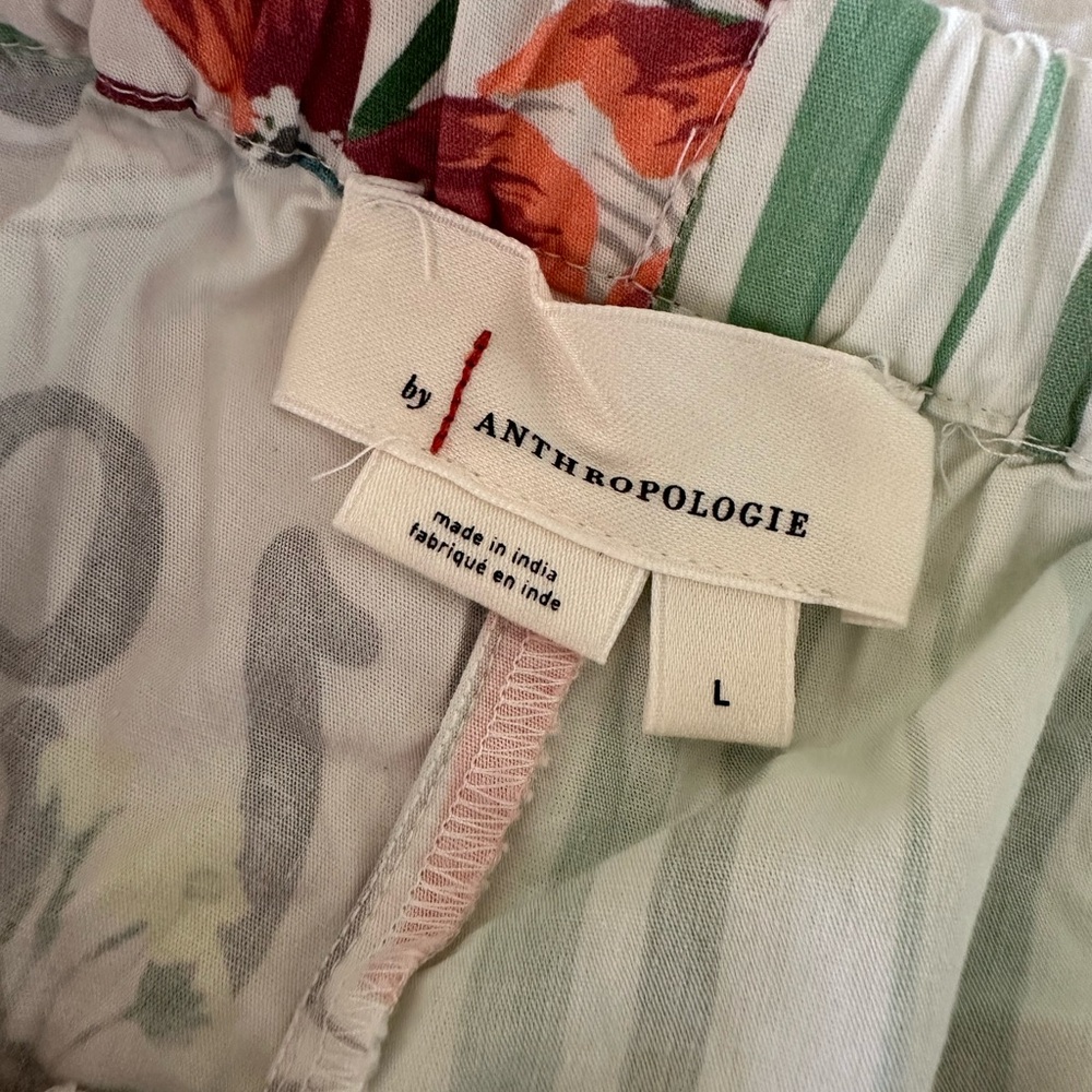 Oversized Shirt & shorts set by Anthropologie. Size L NWOT - Picture 12 of 12